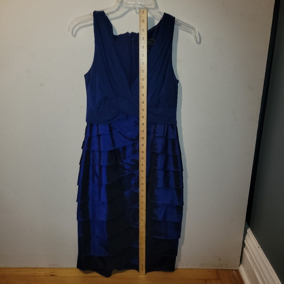 Navy blue Collection Dressbarn cocktail dress - Picture 3 of 8